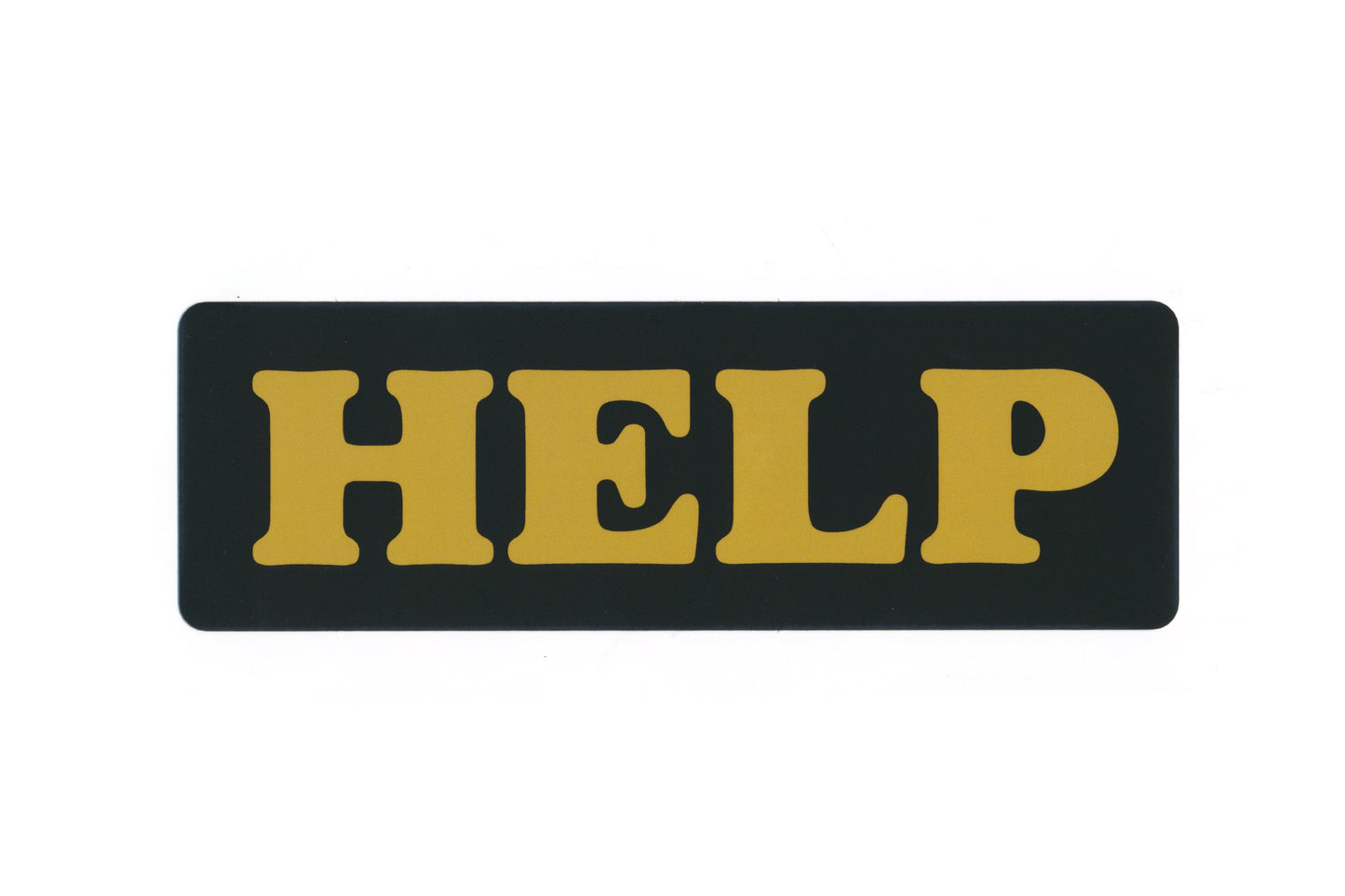 Grande Help Sticker