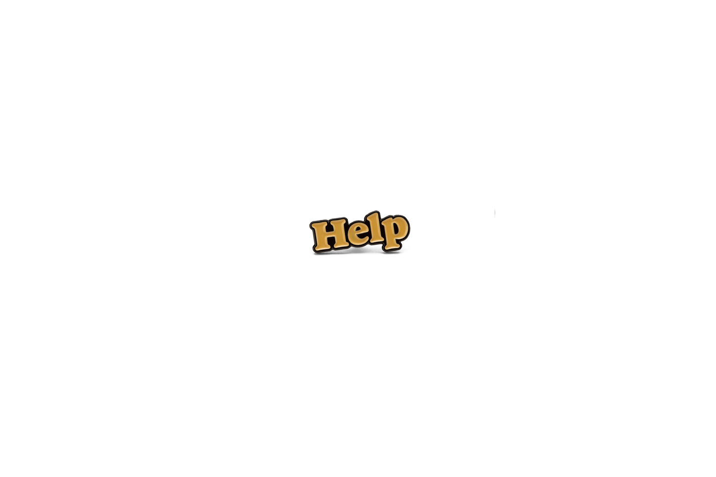 Help Enamel Pin - helpmfg
